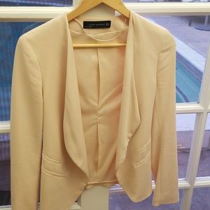 Zara XS Peach blazer